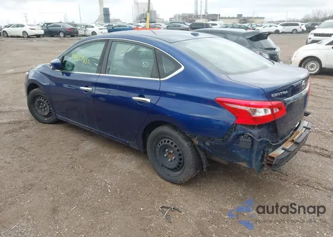 2017 Nissan Sentra Sv z USA, uszkodzony, nr VIN 3N1AB7AP4HY239283